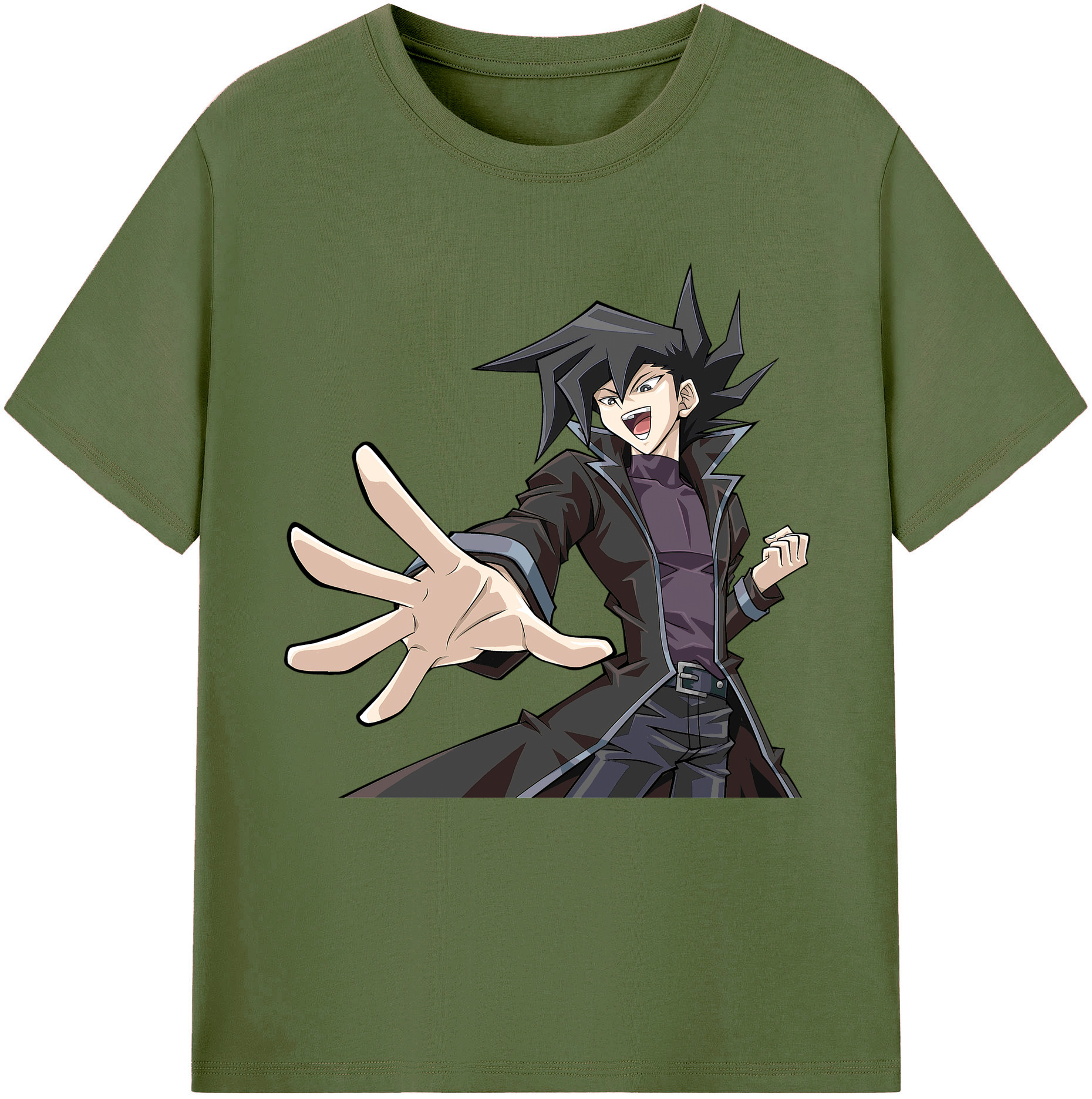 （画像用） 遊☆戯☆王 Yu-Gi-Oh! 綿100％半袖Tシャツ（フロントプリント）